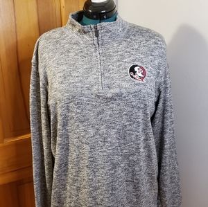 Colosseum Men's 1/4 Zip FSU Sweater